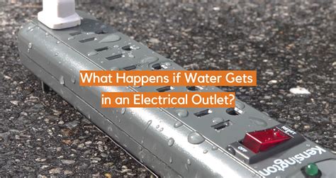 what happens if water gets into an electrical box|water coming into electrical boxes.